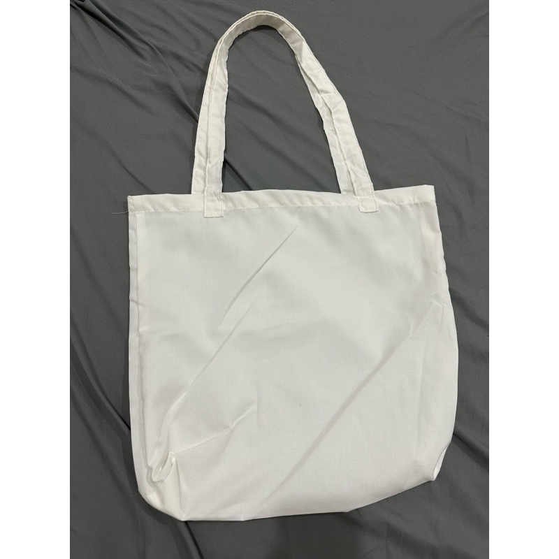 Broken White Tote Bag Tas Putih Tulang Polos