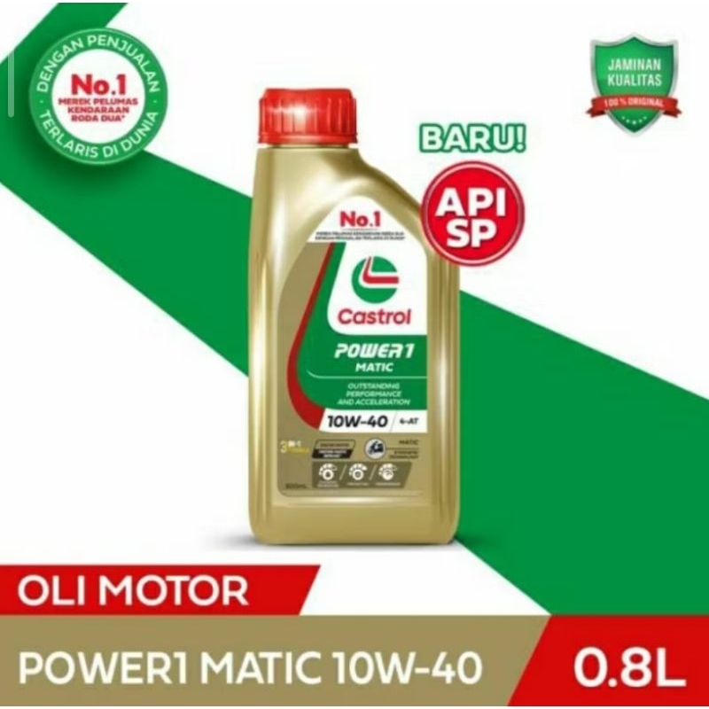 Castrol Power1 Matic 10W-40 Motor