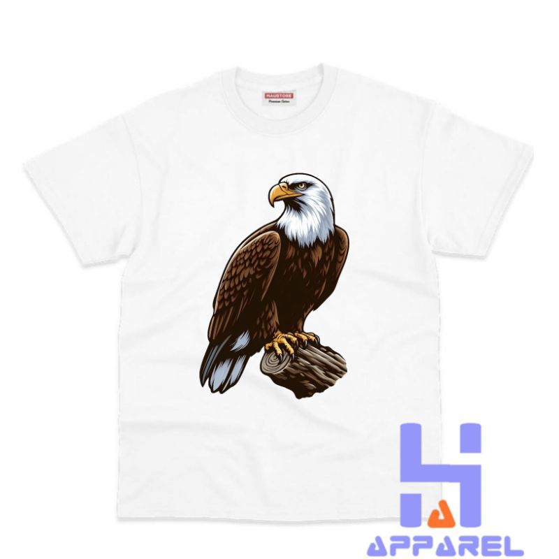 BAJU ANAK KAOS ANAK MOTIF HEWAN ELANG HAWK