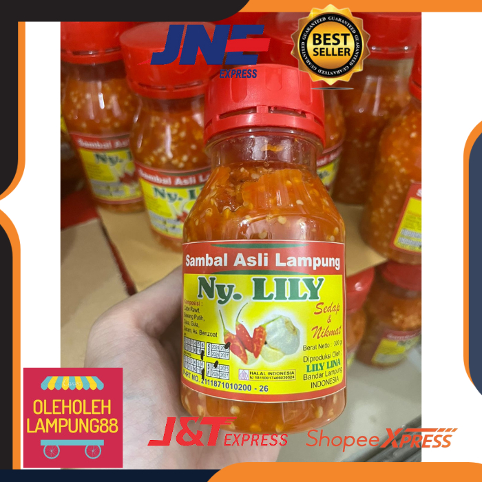 

Ny. Lily Sambal Bawang Asli Lampung Kemasan Botol 300Gr Sambal Bawang Ny. Lily Oleh Oleh Lampung