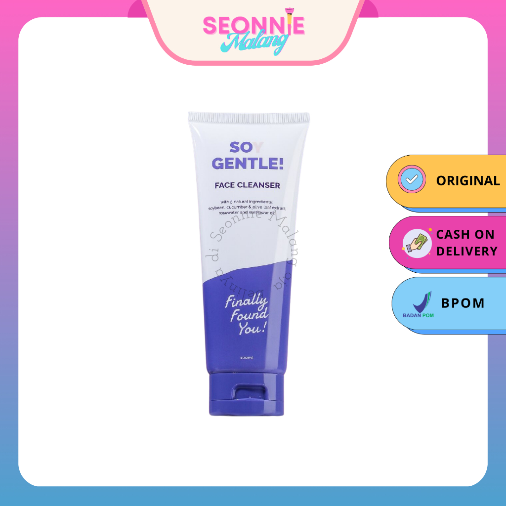 Finally Found You Soy Gentle Face Cleanser