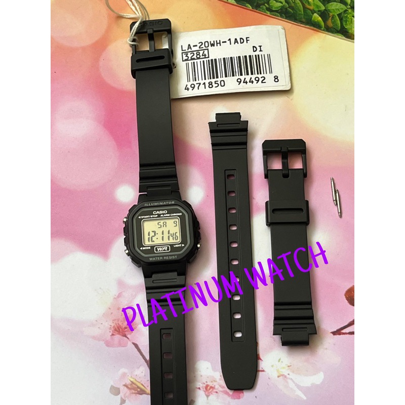 STRAP TALI JAM TANGAN CASIO LA20WH LA 20WH 20w LA-20WH