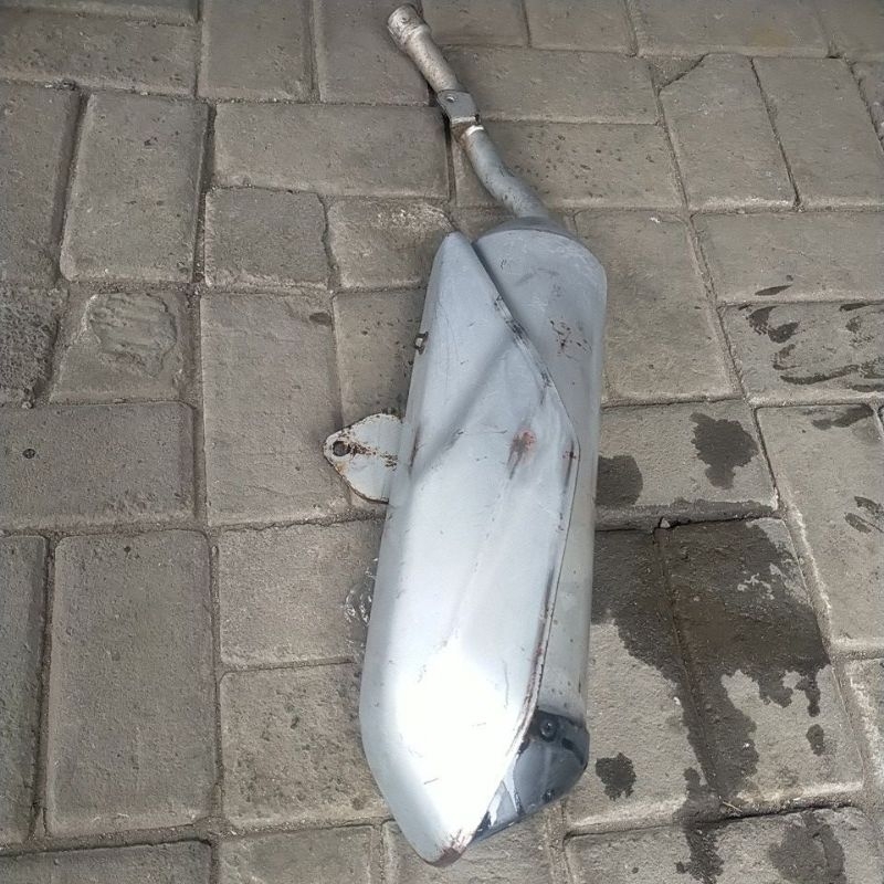 kenalpot Kawasaki KLX original copotan KHI K 645 LX 150 ori