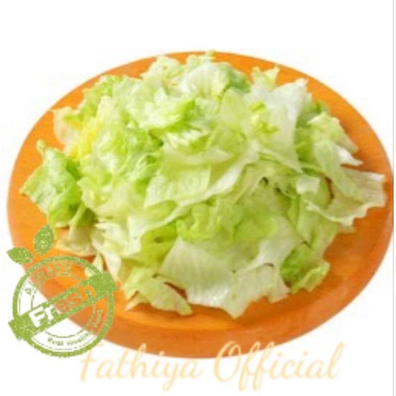 

Head Lettuce Potong / Selada Iceberg 500ml / Sayuran Salad