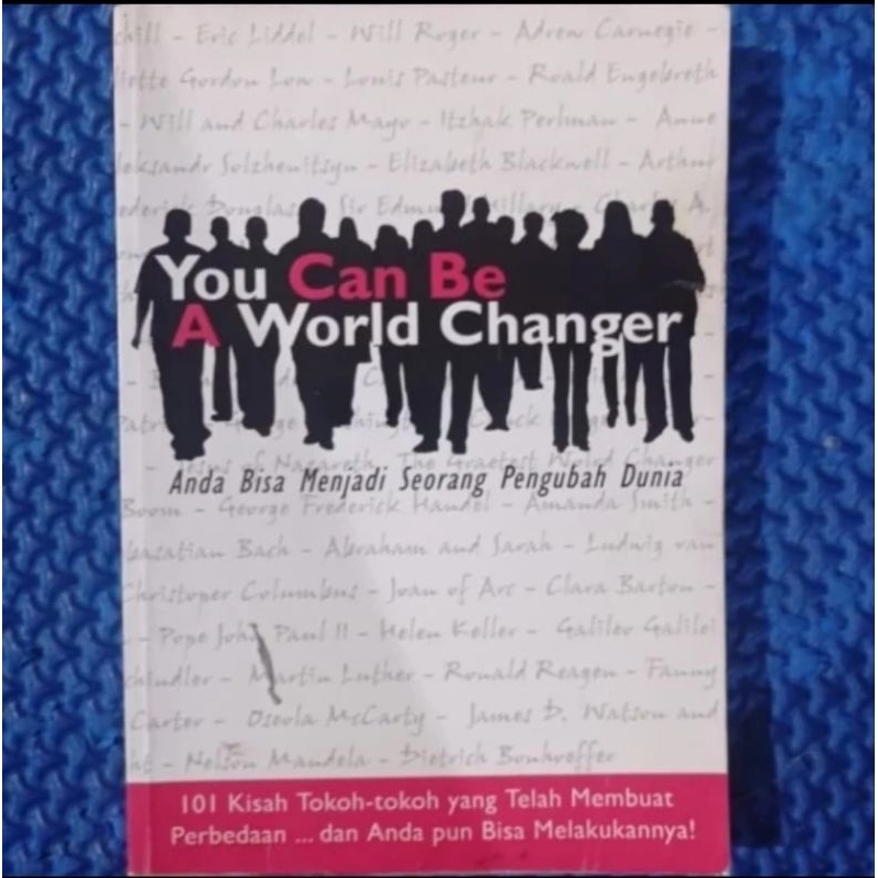 YOU CAN BE A WORLD CHANGER
