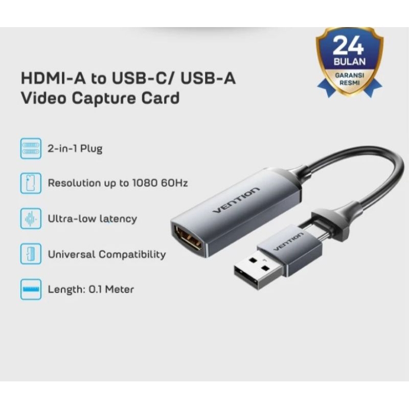 Vention ACWHA USB to HDMI Video Capture Card