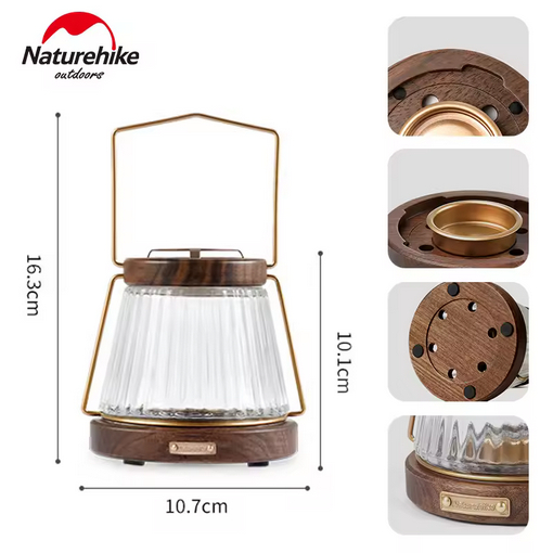 HOLDER TEMPAT LAMPU LILIN NATUREHIKE CNH22DQ018 - TEMPAT LAMPU TENDA CAMPING.