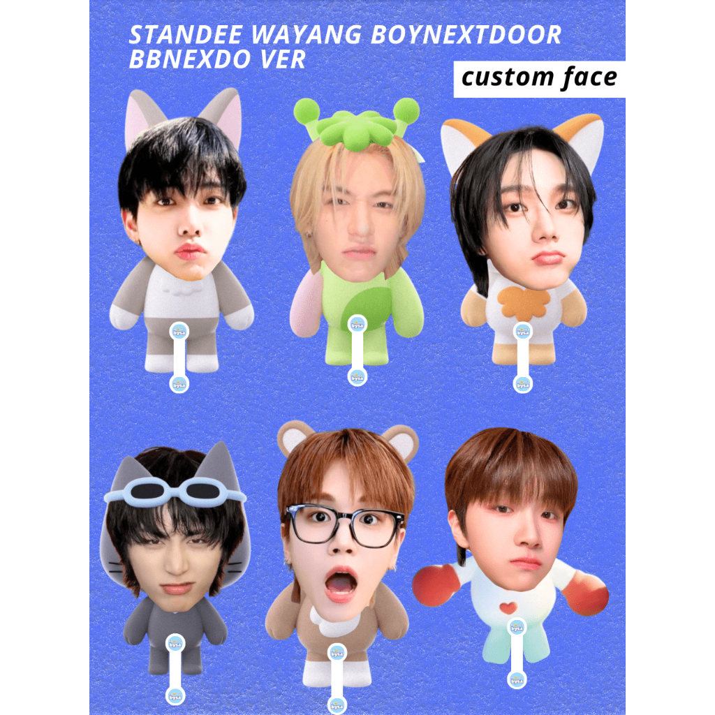 [CUSTOM/PRE-ORDER] Standee Wayang BOYNEXTDOOR | cheering kit | Concert, Birthday, Gradu
