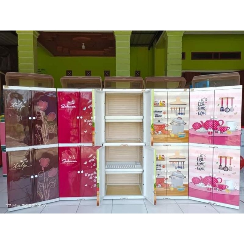 Lemari Rak Piring Naiba Besar