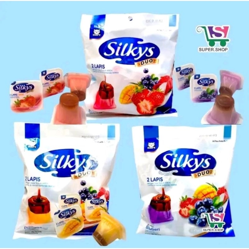 

1pack isi 10pcs PUDING SILKYS VIRAL 2LAPIS GULA AREN