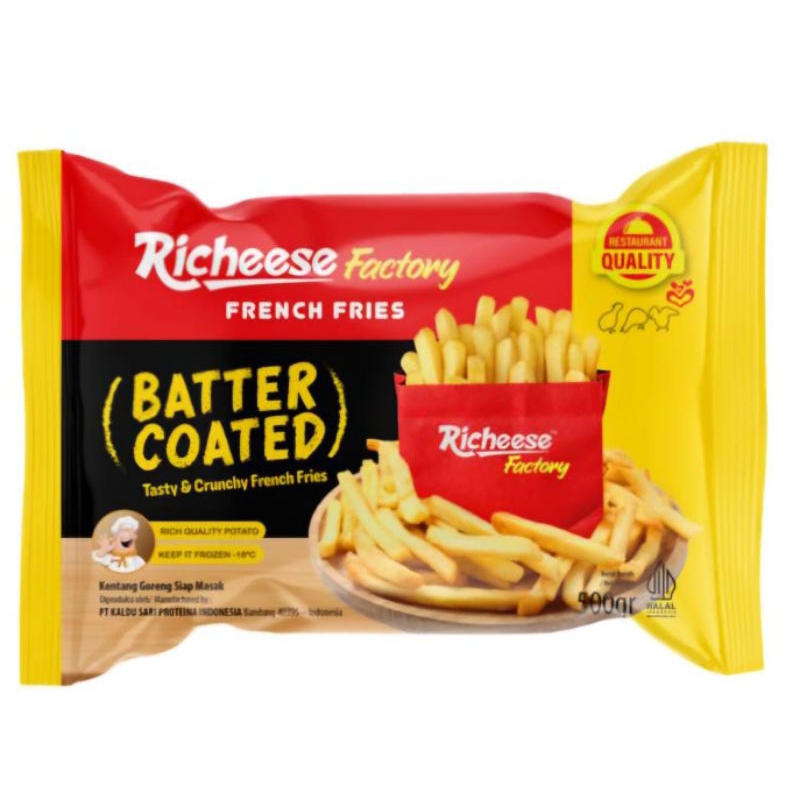 

Batter Coated ( Kentang goreng) Riches Factory