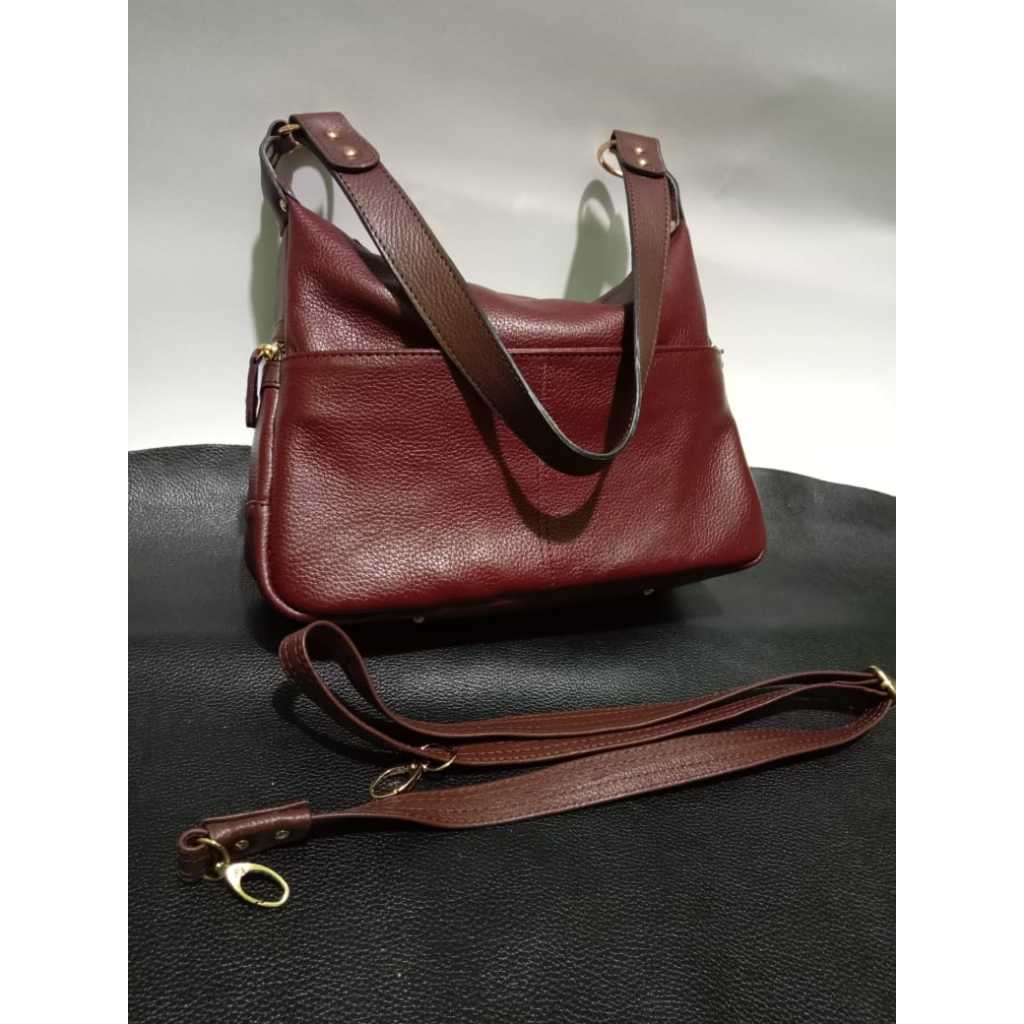 Tas Kulit Wanita Asli Kulit Garut (Size M-L-XL)