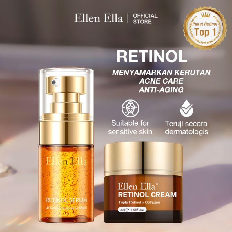 Ellen Ella Retinol Serum Skin Care Anti-Aging