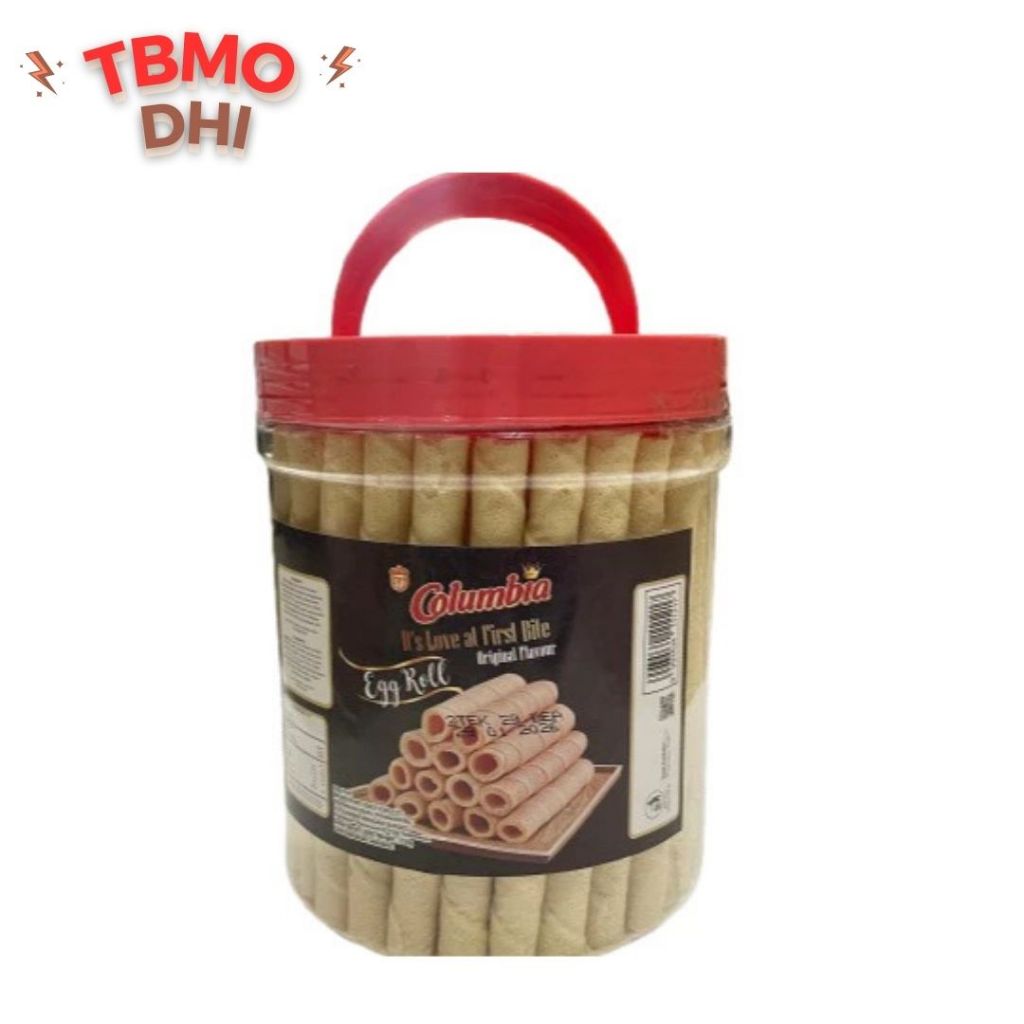 

TBMO Wafer Stick Columbia Egg Roll Original 250GR