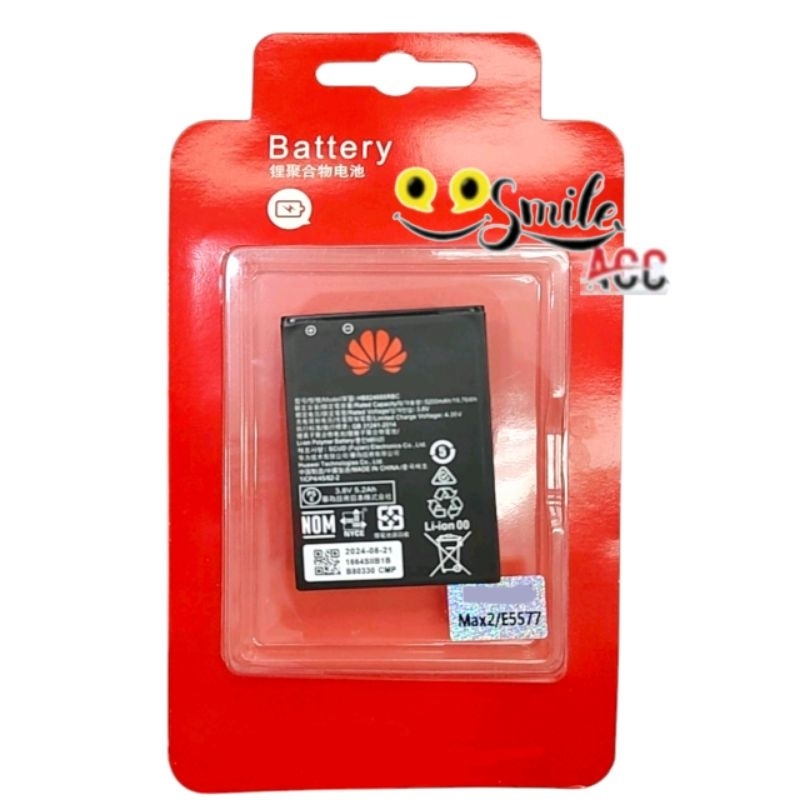 Baterai Modem Bolt max 2 HB824666RBC E5577 E5787  Original