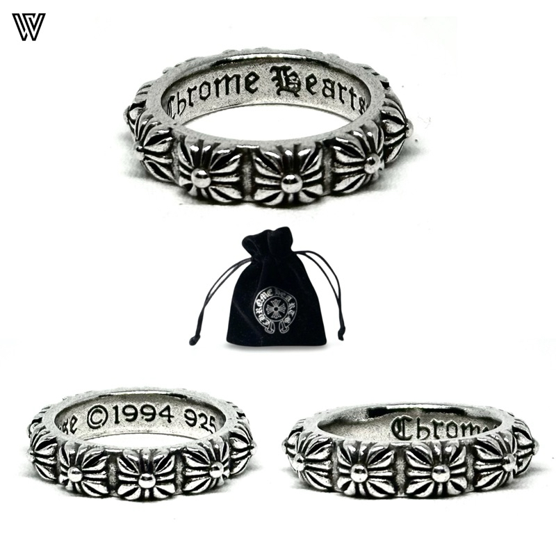 Chrome Hearts Cross Band Ring