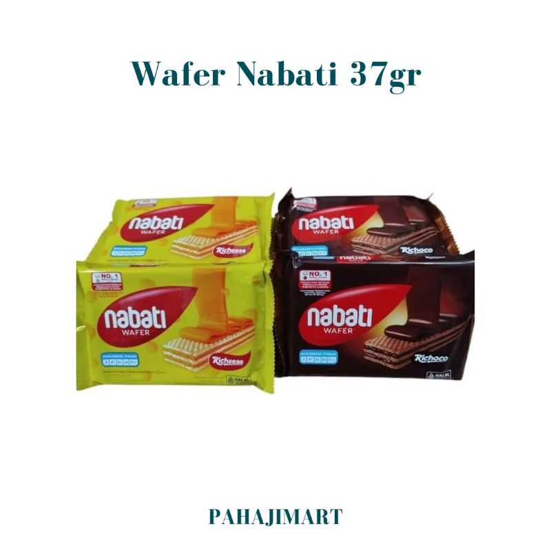 

Nabati Wafer No. 1 Richeese / Coklat isi 37gr