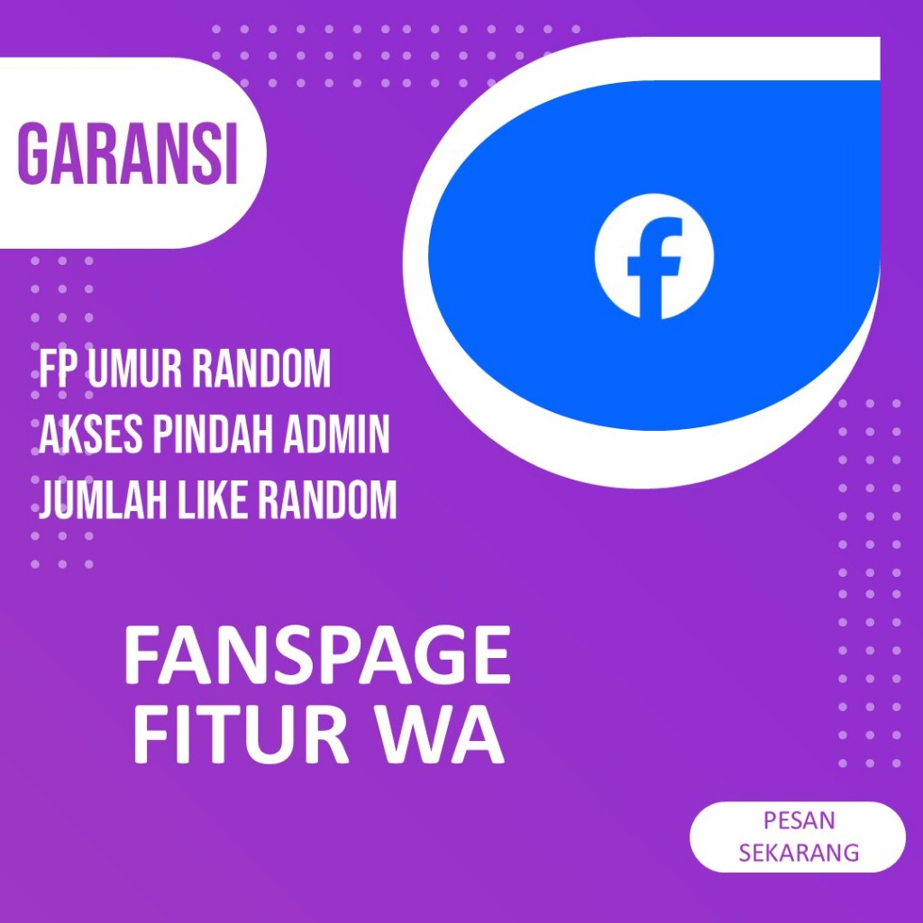 FANSPAGE FITUR WA - WA BUSSINESS MURAH BERGARANSI