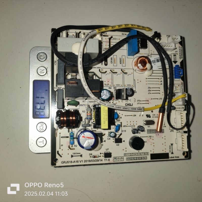 MODUL PCB AC SHARP R32 0,5PK/1PK ORIGINAL ( BARU )
