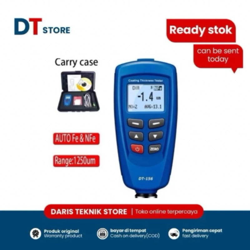 CEM DT156 Digital Paint coating thickness gauge tester DT-156

