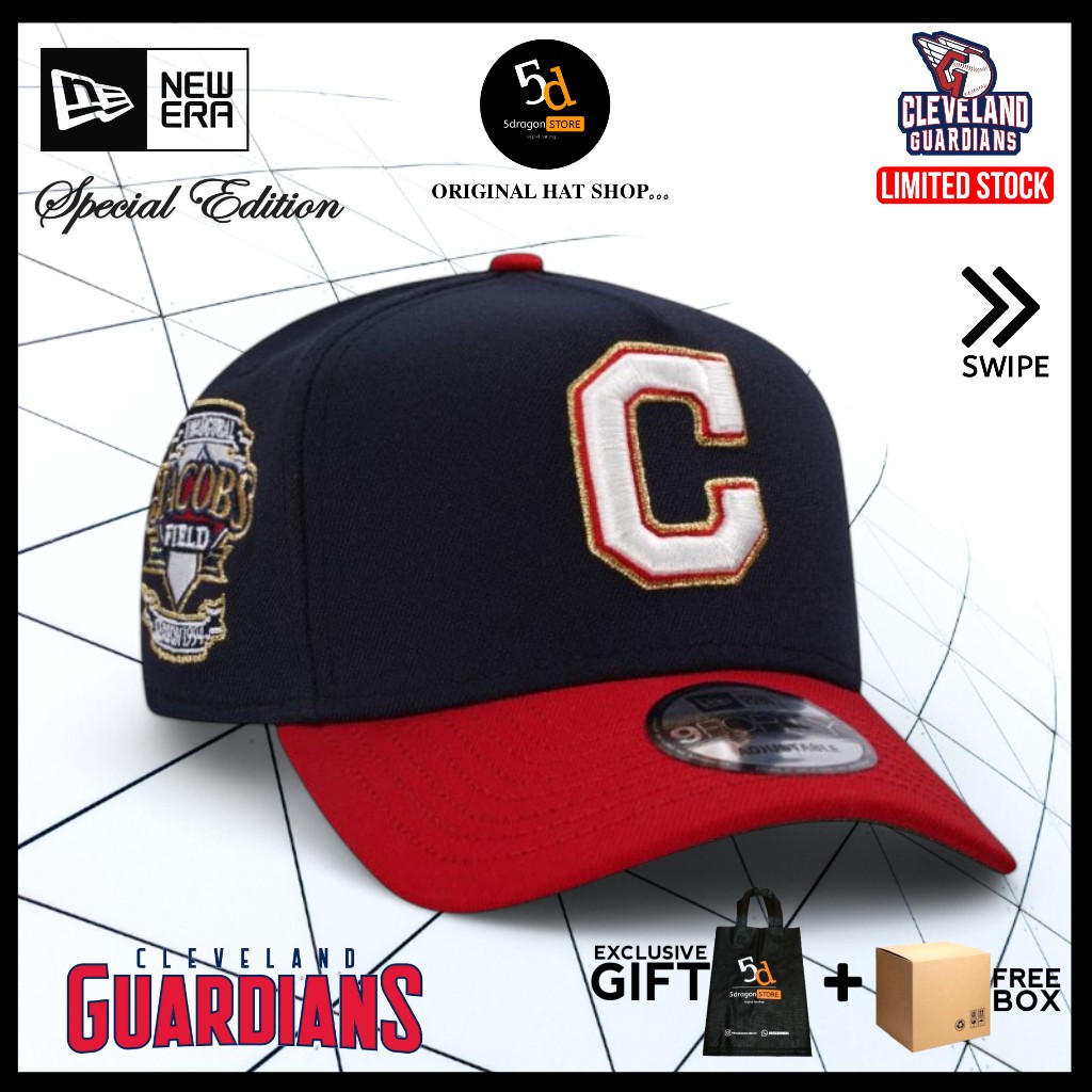 TOPI NEW ERA ORIGINAL AFRAME CLEVELAND INDIANS SEASON 1994