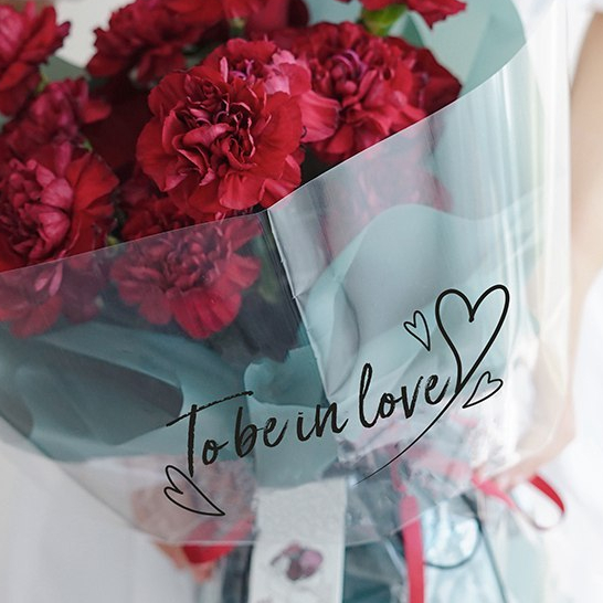 

(20n Lembar) Flower Wrapping Paper Varian Tulisan Transparan Kertas Buket Florist Kertas Kado