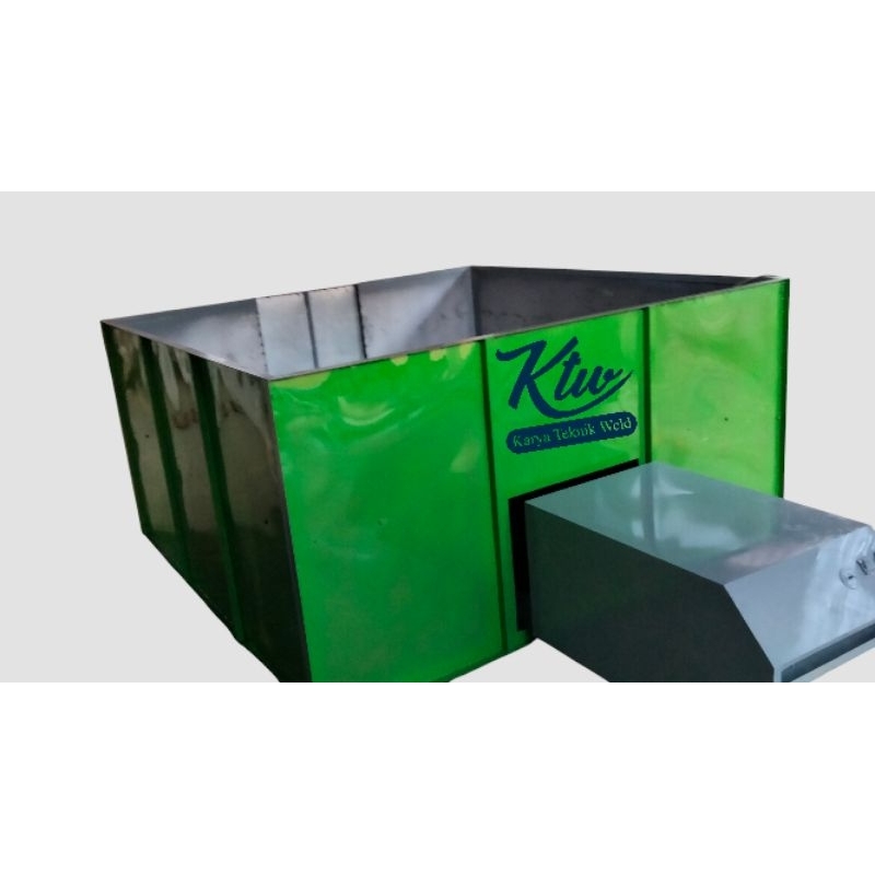 pengering padi / jagung bed dryer kapasitas 1ton