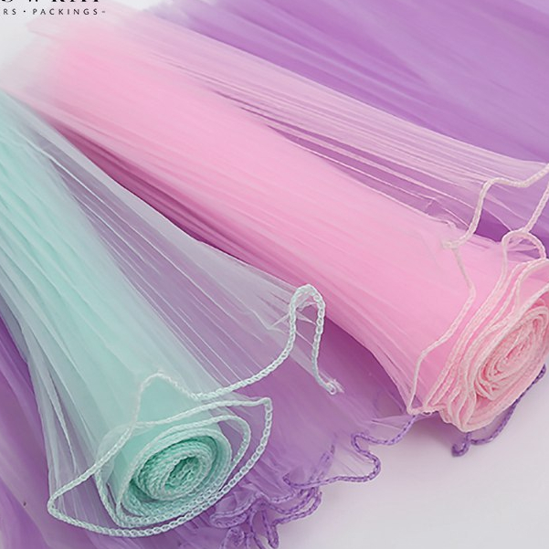

Flower Wrapping Paper Varian Renda Jaring Kertas Buket Florist Kertas Kado