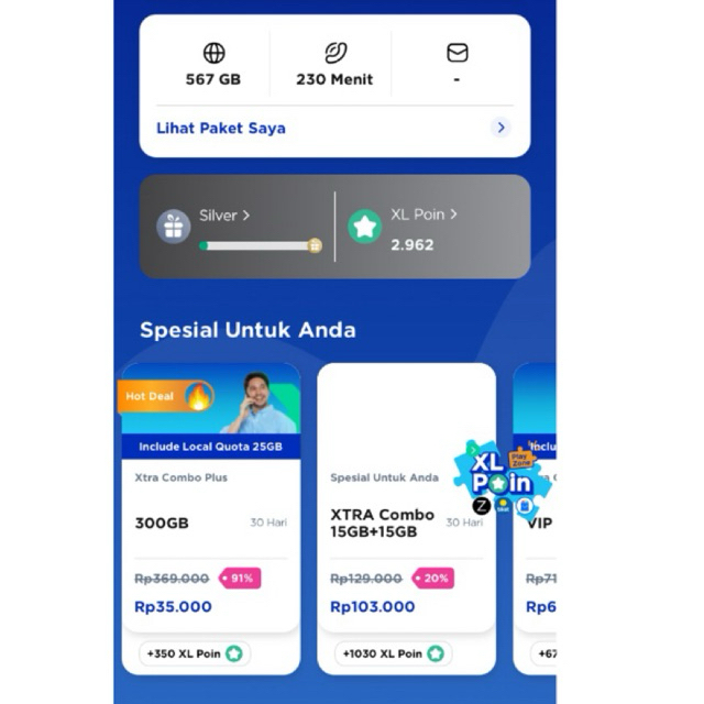 Kartu XL Diskon 90% perpanjang otomatis