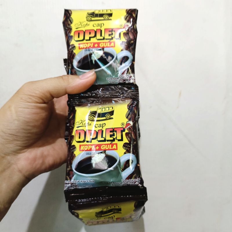 

KOPI OPLET + GULA KHAS BOGOR 10saset