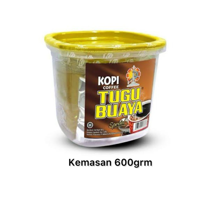 

KOPI TUGU BUAYA kemasan 600grm free toples