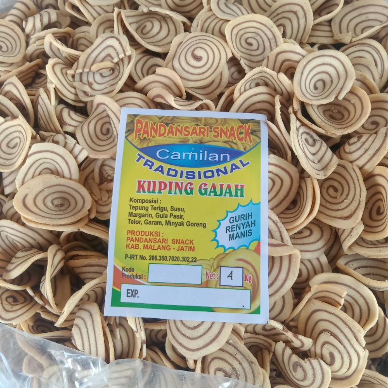 

kuping gajah Pandansari 500gr