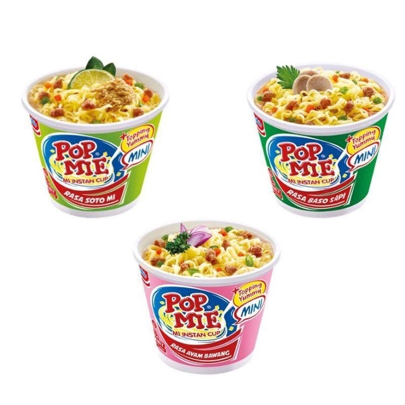 

[Mie] Pop Mie Cup Mini All Varian | Aneka Pilihan Rasa