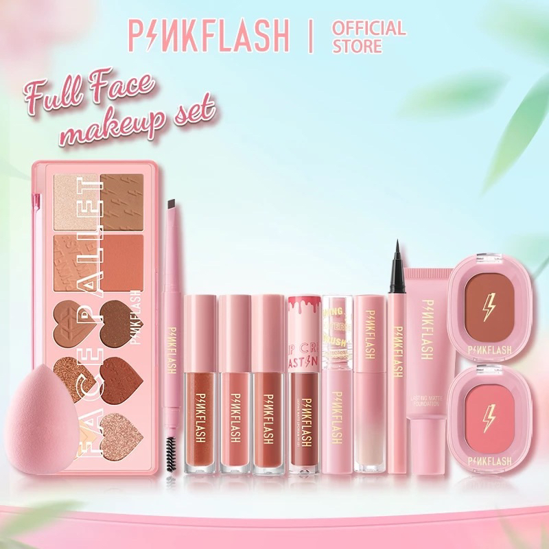 PINKFLASH Full Face Makeup Set