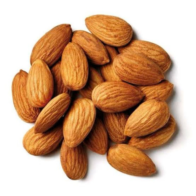 

Camilan Kacang Almond Panggang Kupas / Natural Raw Almon Blue Diamond Kiloan 250 Gram