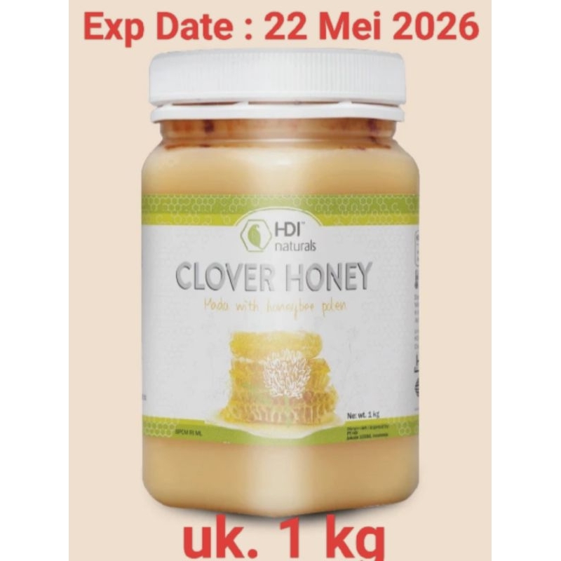 

Clover Honey 1 kg Exp Date 22 Mei 2025