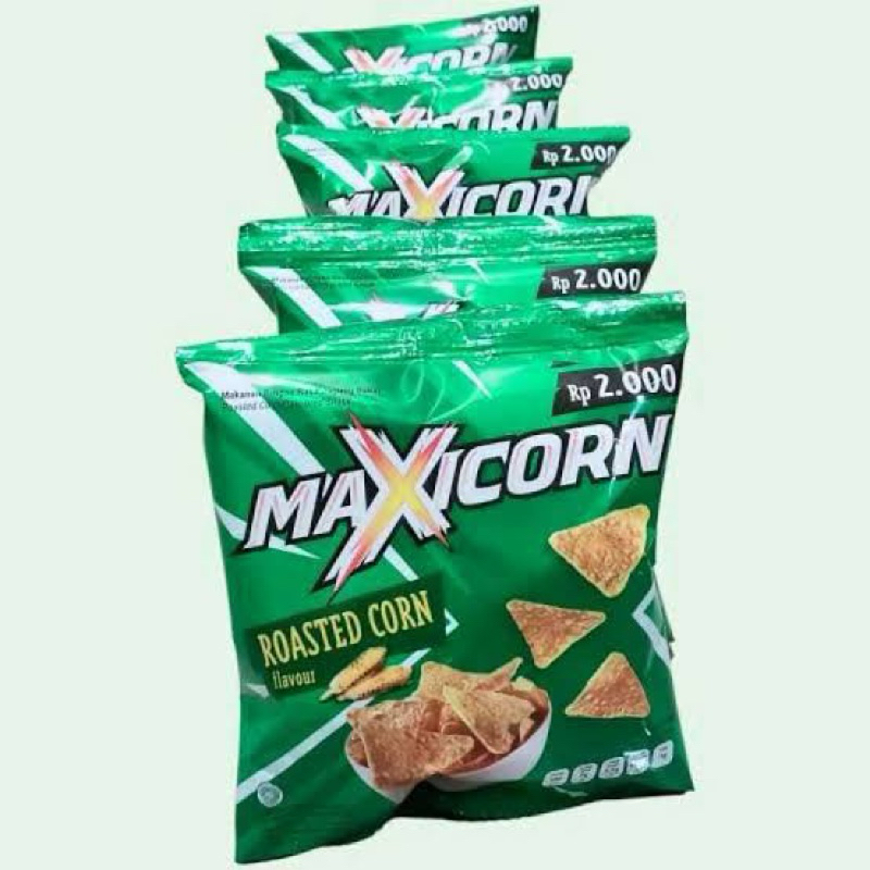 

Maxicorn Roasted Corn Flavour renceng 10pcs