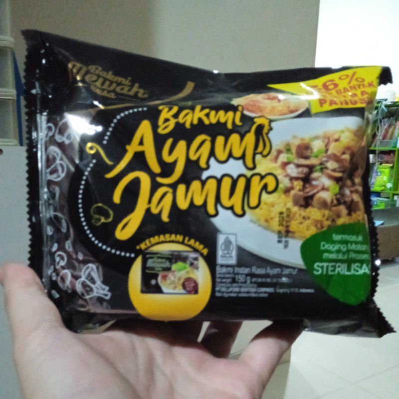 

Bakmi mewah rasa ayam jamur mie instan 150 gram