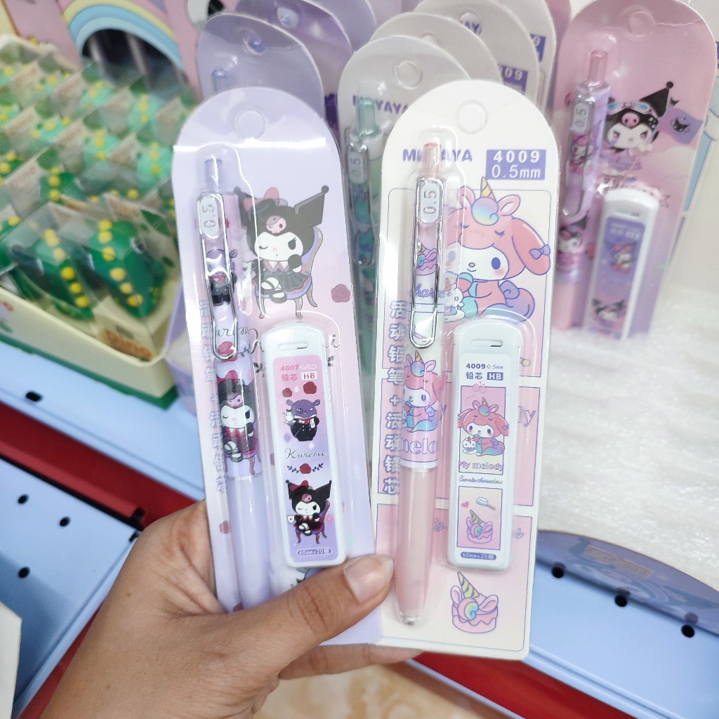 

Set Pensil Mekanik Plus Refill Motif Karakter Sanrio Lucu Pensil Murah Harga Grosir Bisa COD