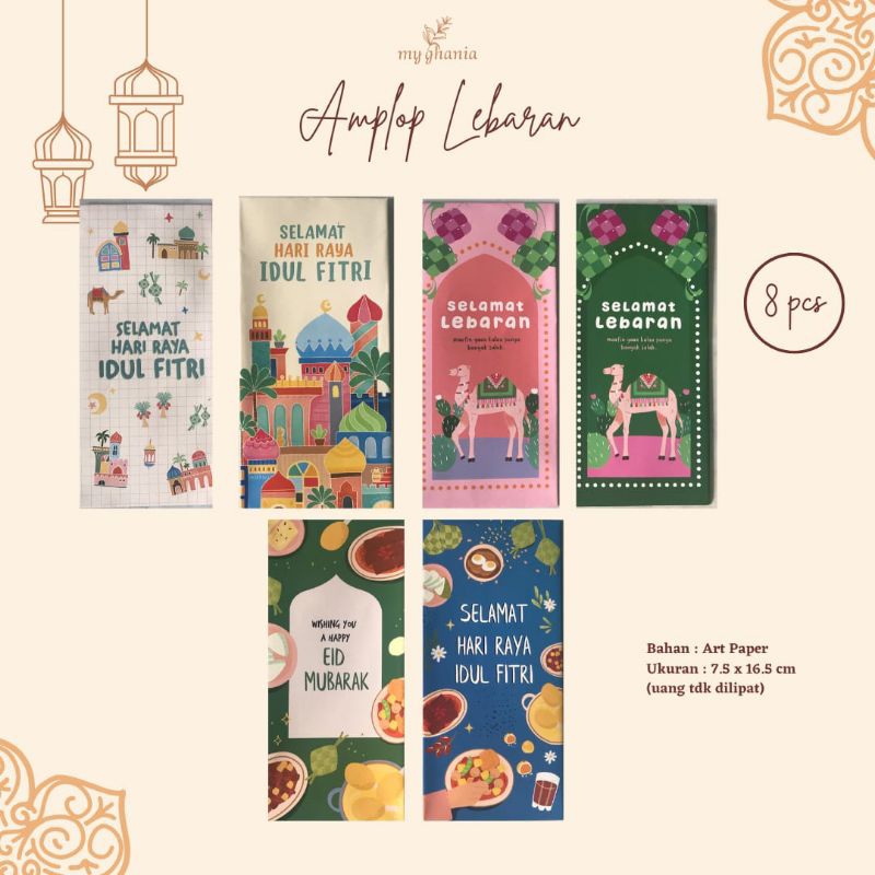 

Amplop Edisi Lebaran Panjang / Amplop Edisi Lebaran Idul Fitri / Angpao Lebaran - ALIF01