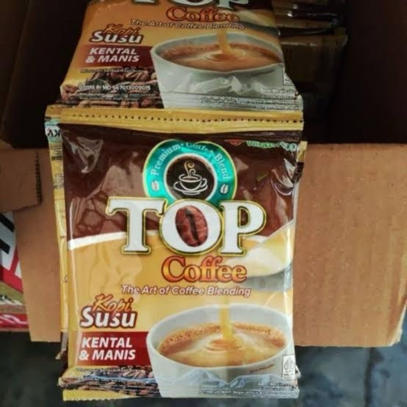 

Top Kopi Susu Kental Manis 1 Dus isi 120 sachet