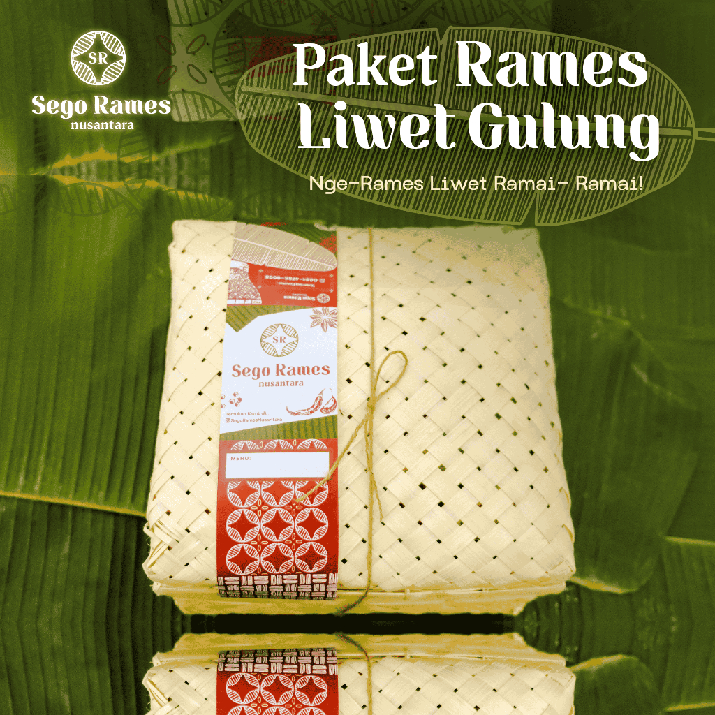 

Paket Liwet Rames Gulung - Sego Rames Nusantara