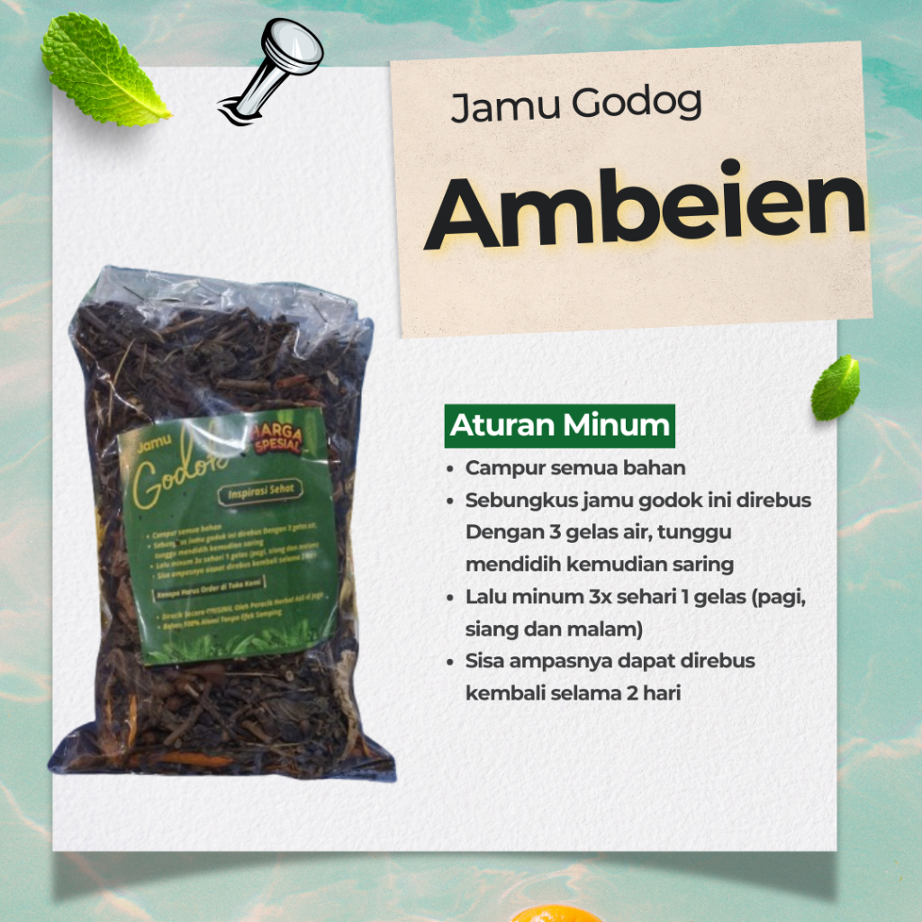 

Jamu Godog / Godok / Rebus Wasir / Ambeien