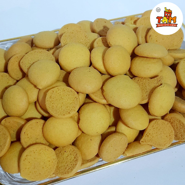 

Egg Moon Bolu Manis Kering 250 Gram - Tam Snack