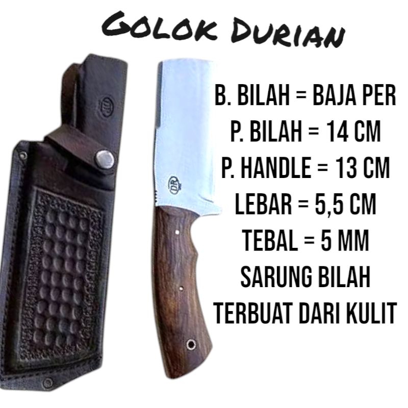 Pisau Durian pisau serbaguna