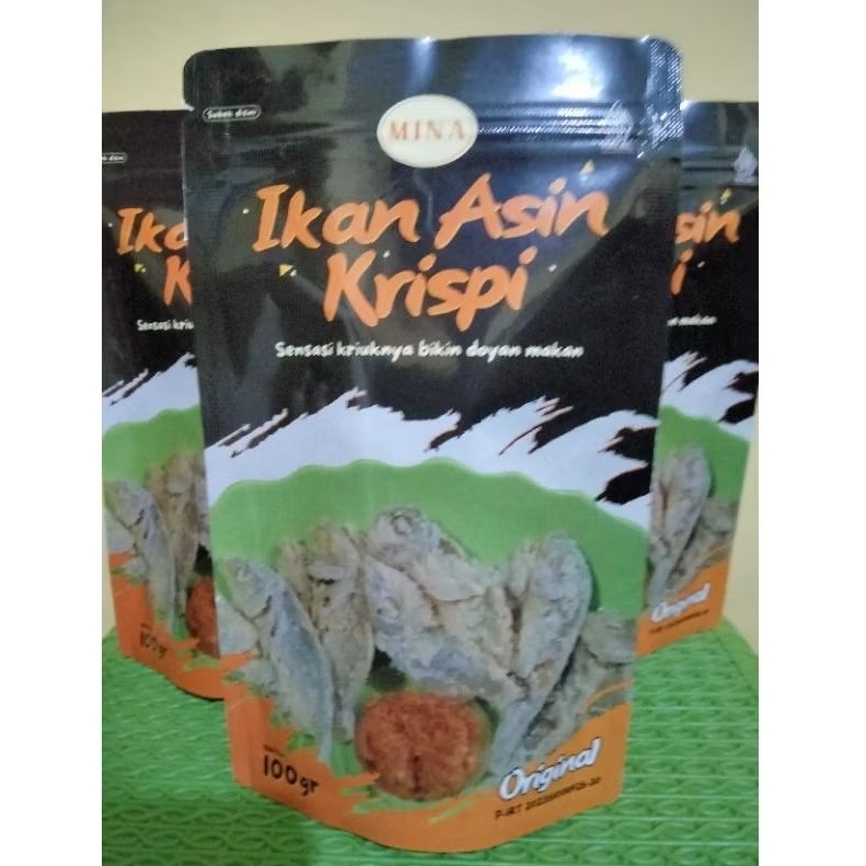 

ikan Asin Krispi ( 4 gratis 1 )