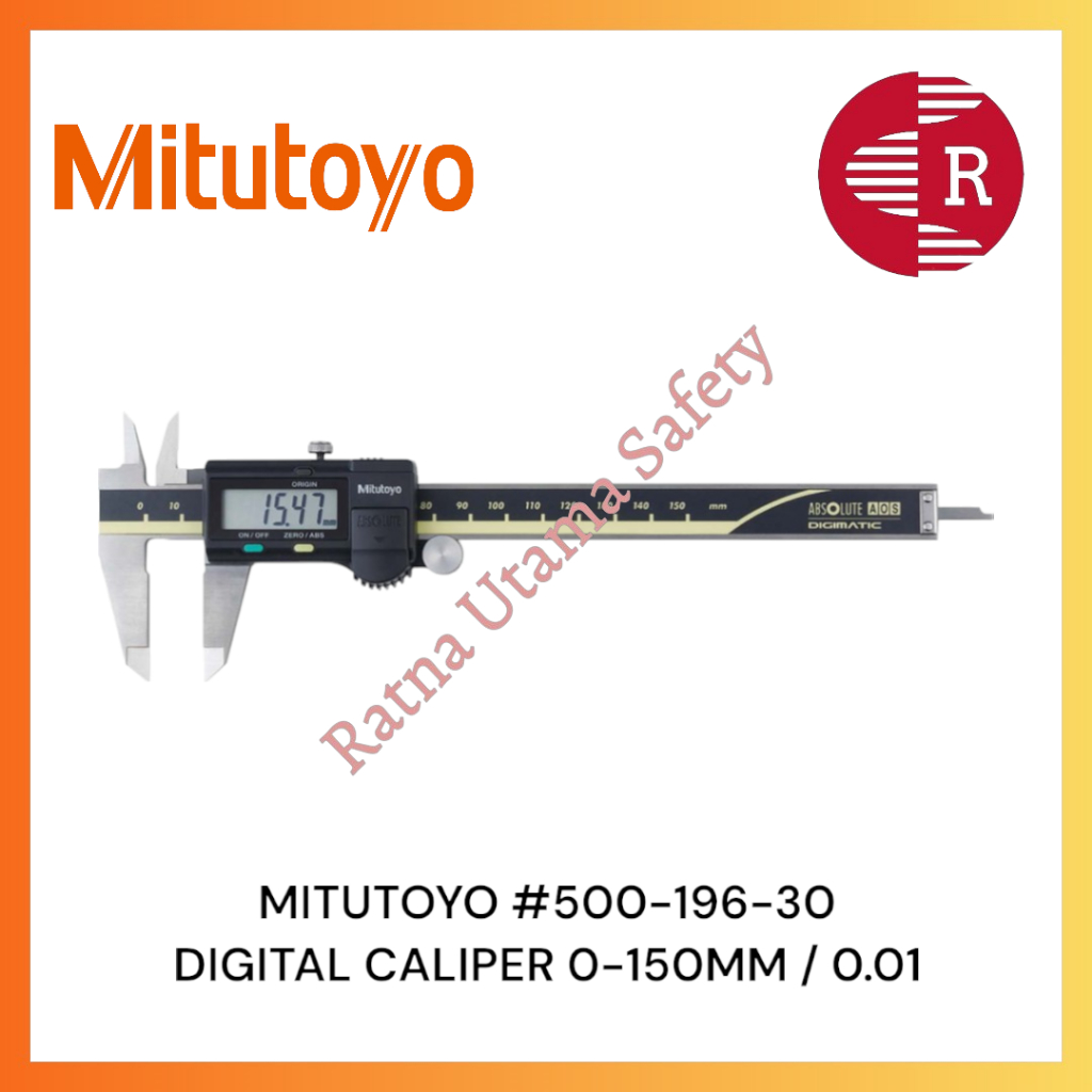 Sketmat Digital Caliper 150 MM Mitutoyo 500-196-30