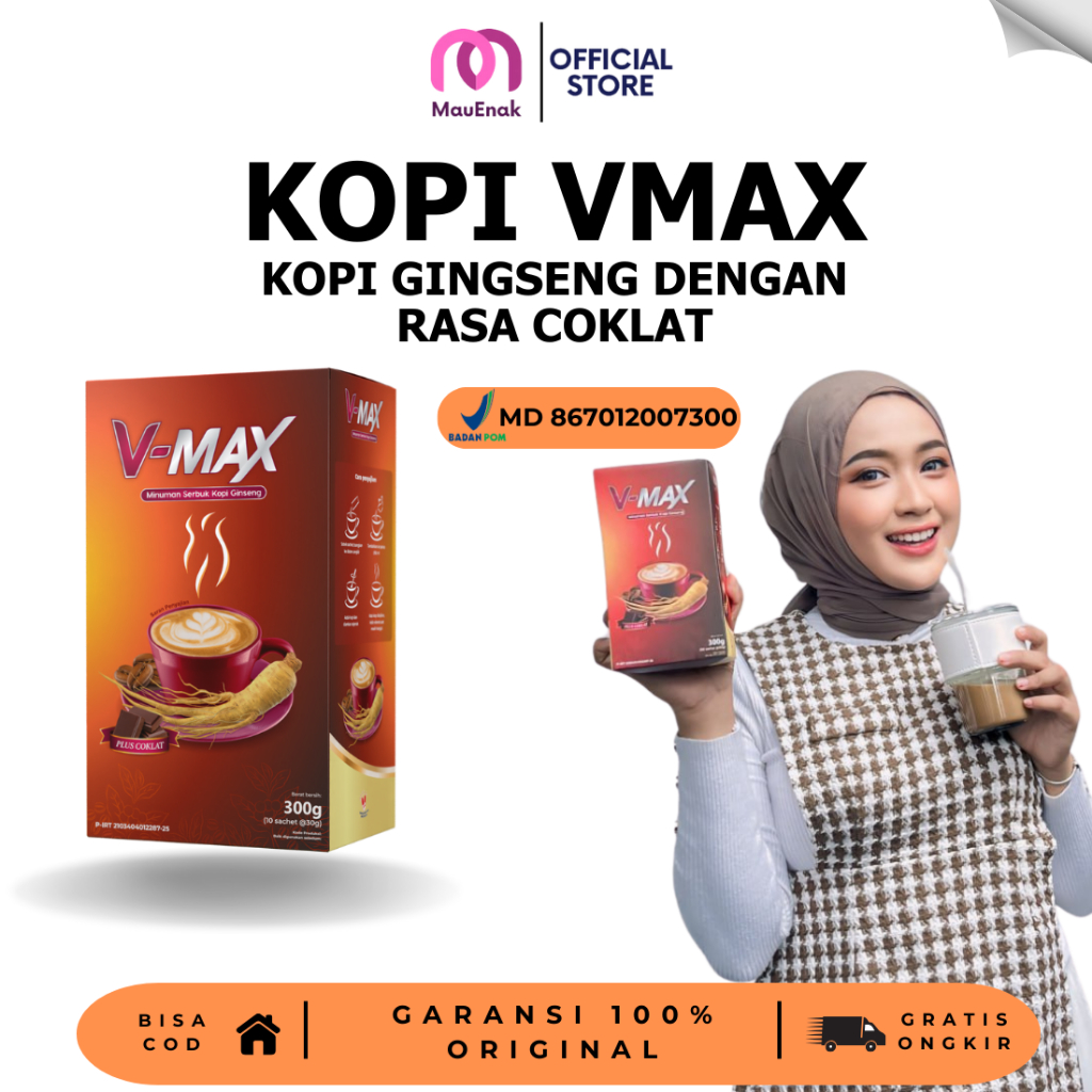 

V-MAX Kopi Rasa Coklat Kopi Stamina Wanita