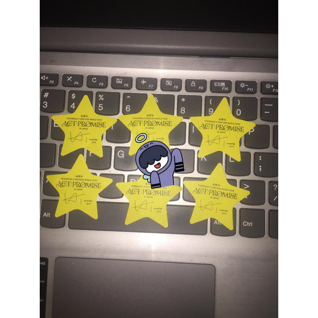 HUENINGKAI STAR SIGNED CONFETTI TXT ACT PROMISE IN JAPAN