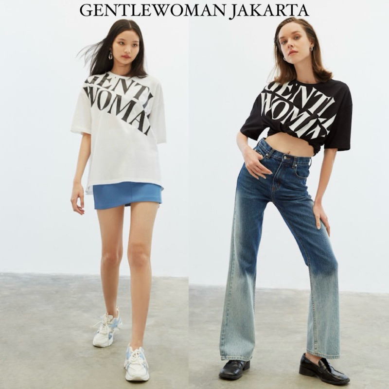 GENTLE WOMAN Oversize T-shirt